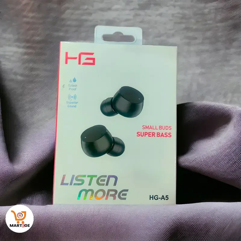 HG A5 wireless headphone buds