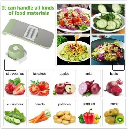 5 In 1 Multifunctional Vegetable Cutter