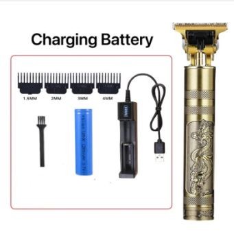 Vintage T9 Hair Cutting Machine Hair Trimmer Recharge Professional Cordless Hair Trimmer