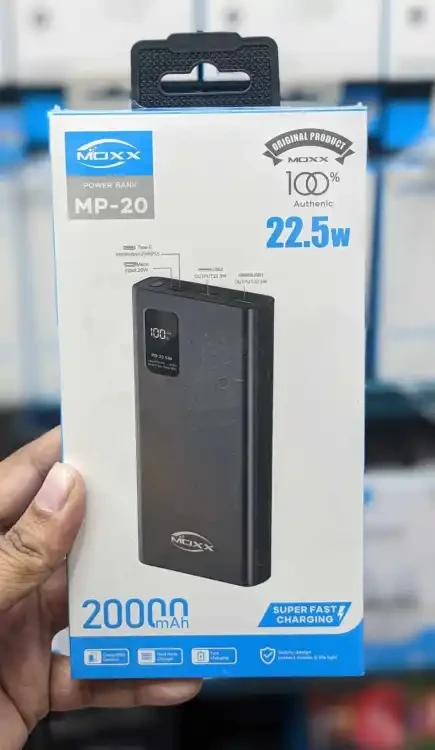 Moxx MP-PB20 Power Bank  20000mAh