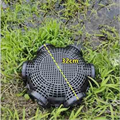 2pcs Fishing Cage Basket Plastic (67 Hole)