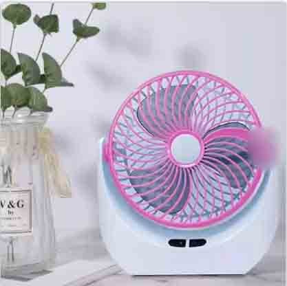 Lithium Rechargeable Mini Table Fan with LED Light JY-1880Lithium Rechargeable Mini Table Fan with LED Light JY-1880