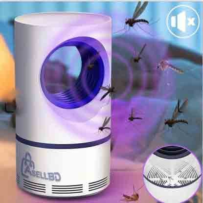 Vortex USB Mosquito Lamp Physical Silent Mosquito Killer - White