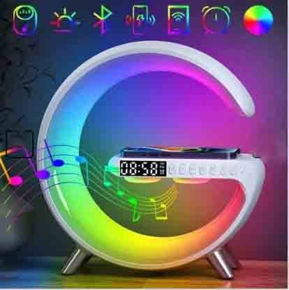 G63 Bluetooth Speaker Atmosphere Light Wireless Charger